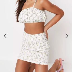Floral Denim Set